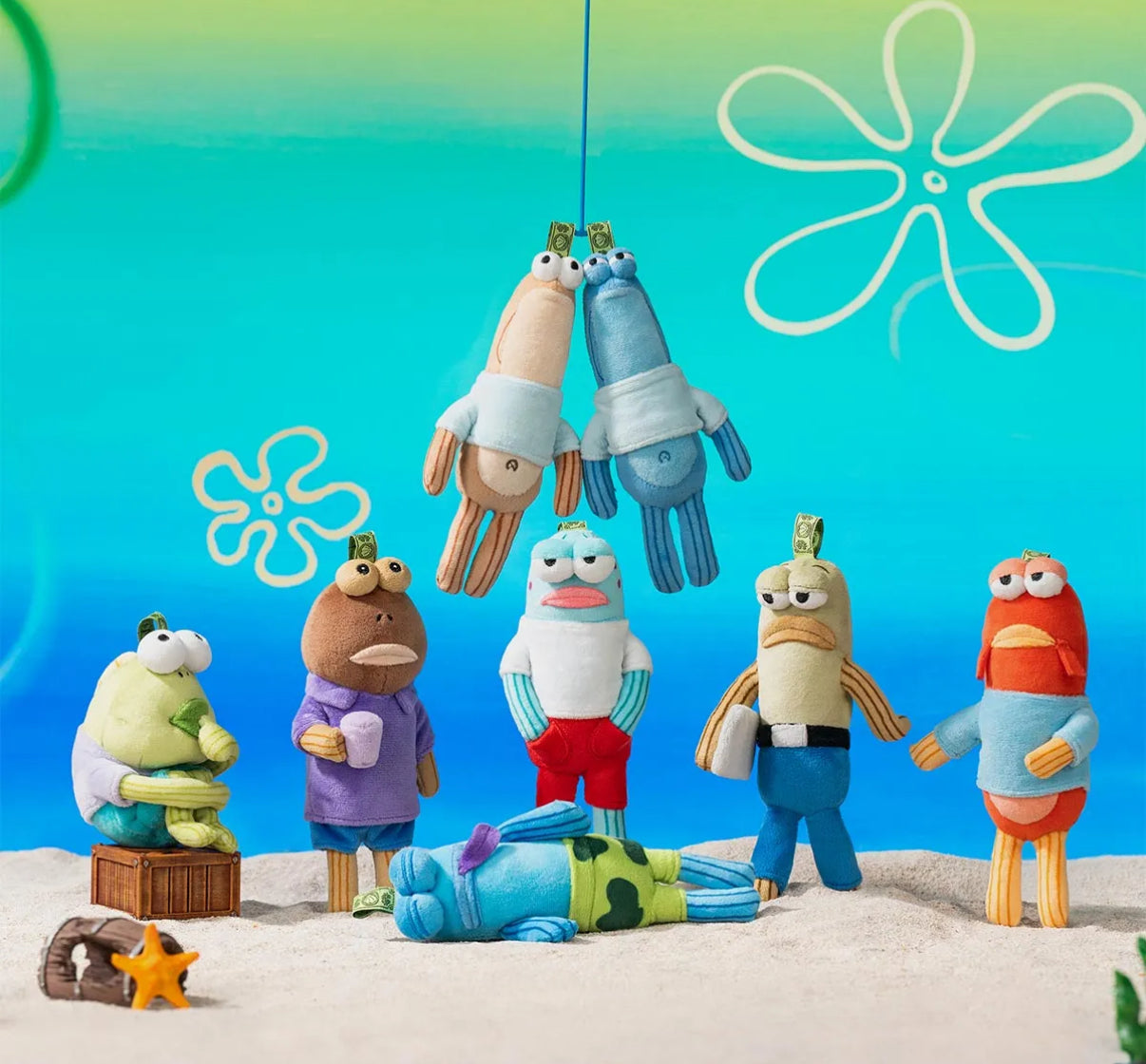 [PRE-ORDER] Bikini Bottom Buddies - Whimsical Plush