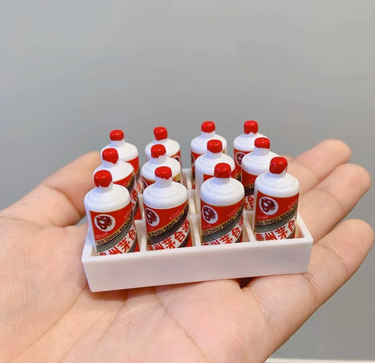 Mini alcohol bottles