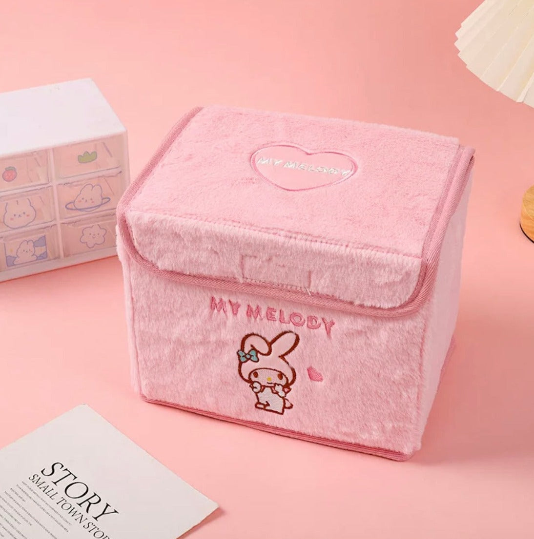 Fluffy Foldable Storage Box