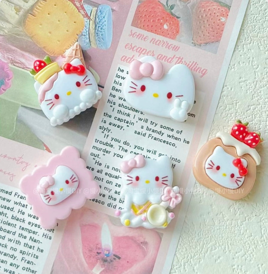 Hello Kitty Dessert Resin Charm