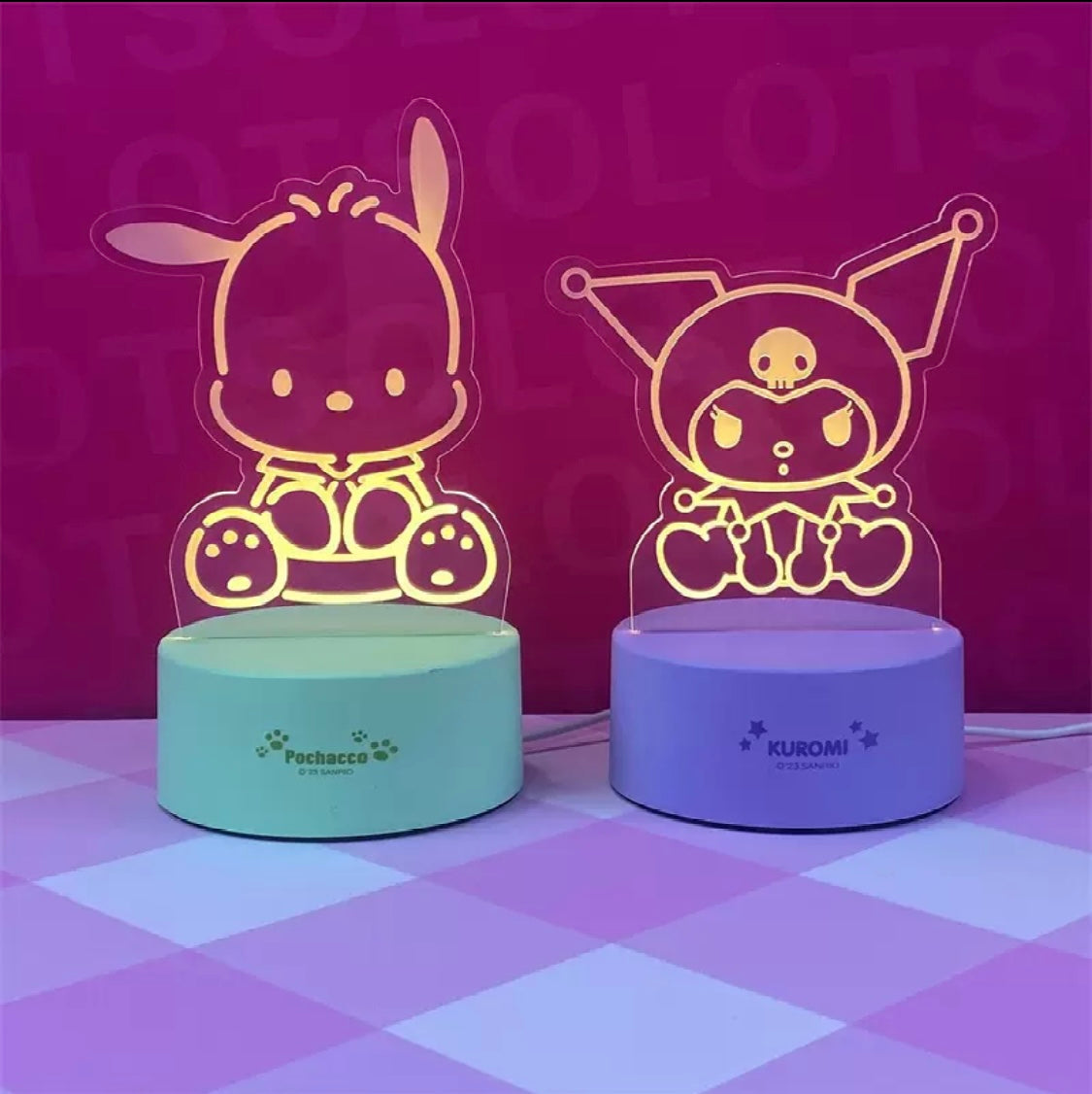 Sanrio Acrylic Night Light