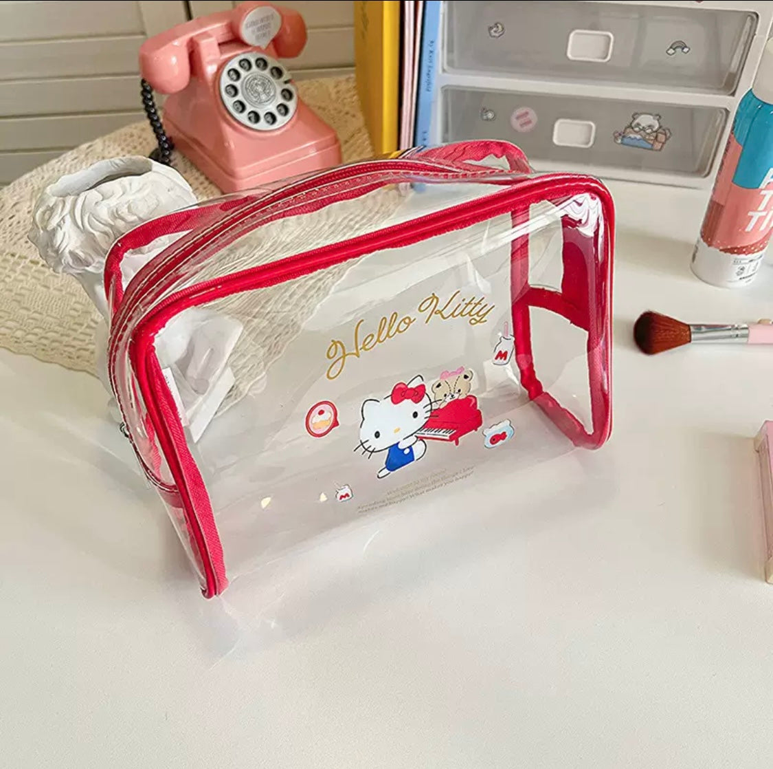 Clear Cosmetic Pouch