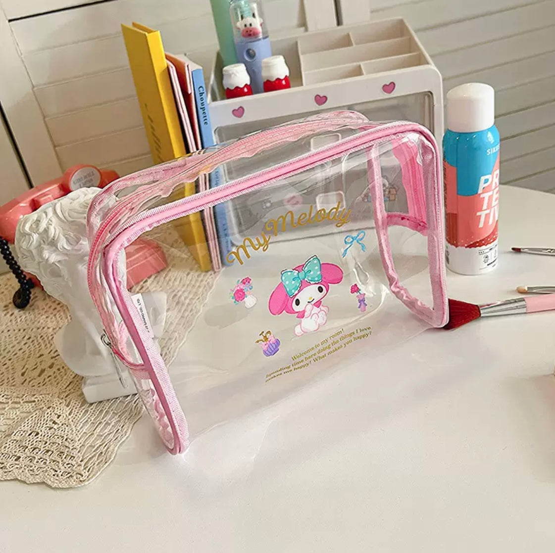 Clear Cosmetic Pouch