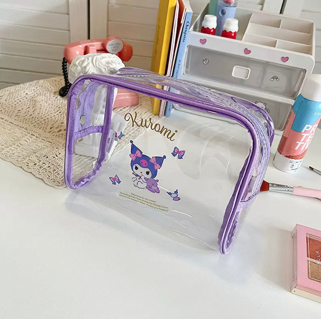 Clear Cosmetic Pouch