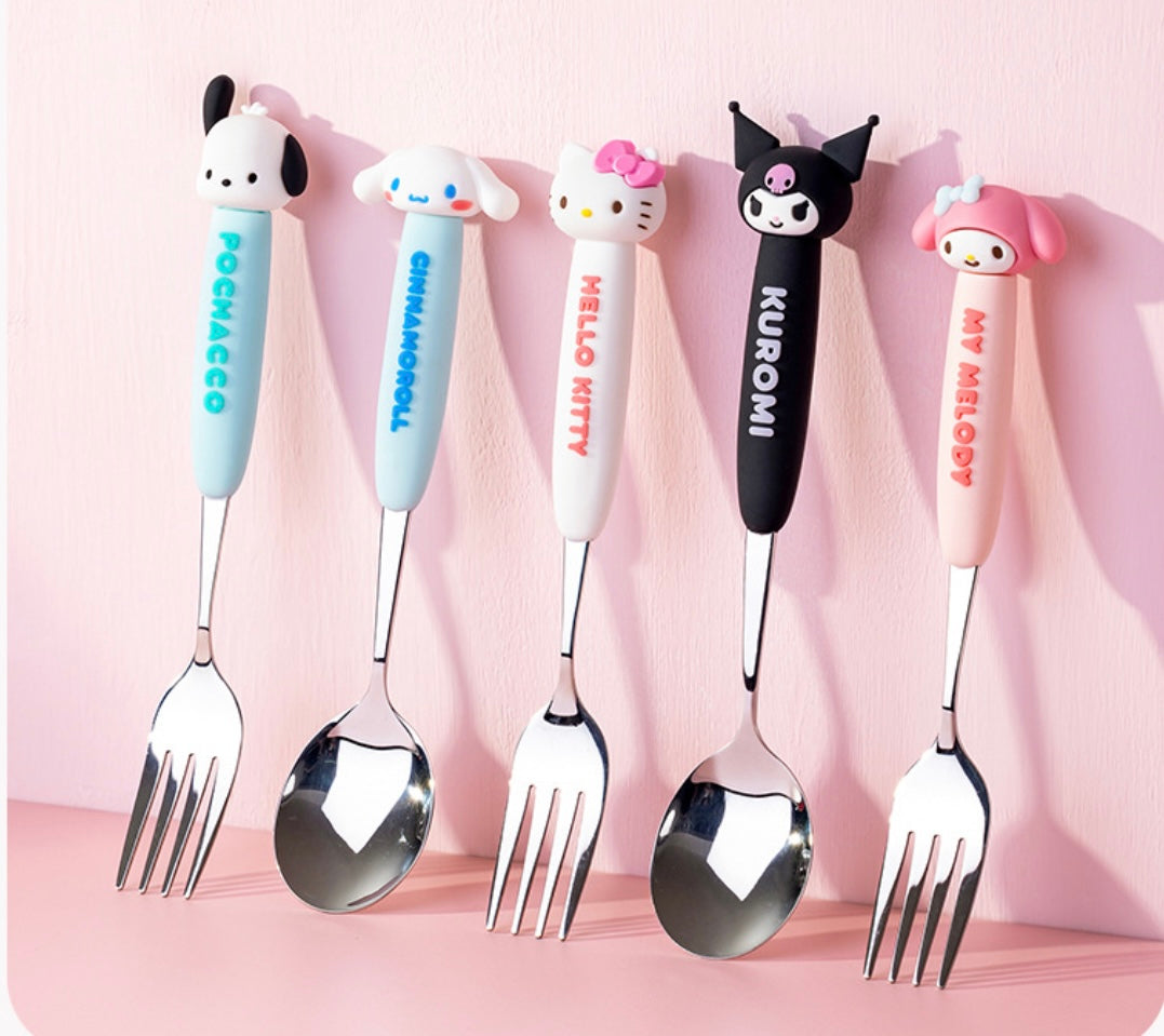 Sanrio Fork And Spoon