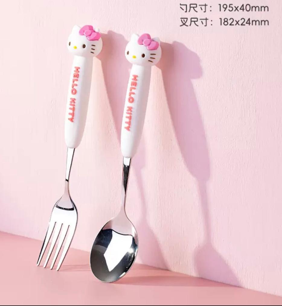 Sanrio Fork And Spoon