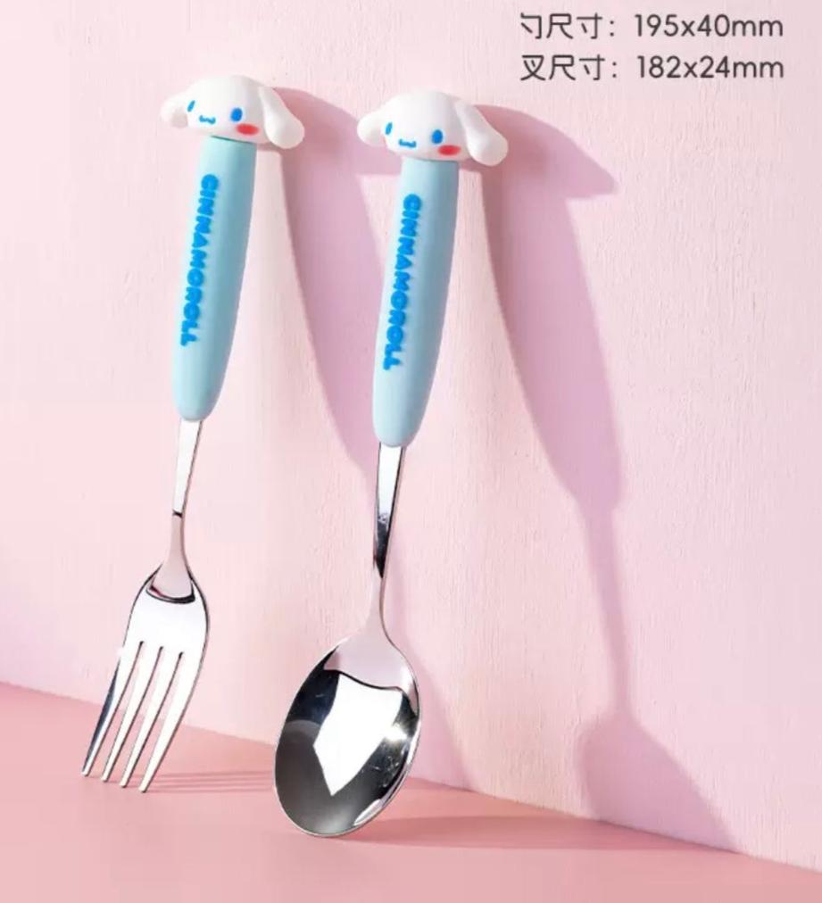 Sanrio Fork And Spoon