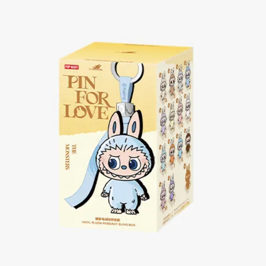 THE MONSTERS Pin For Love Series - Vinyl Plush Pendant Blind Box (A-M)