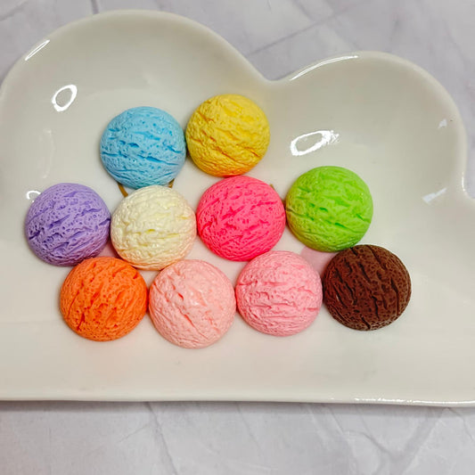 Ice Cream Scoop Charms