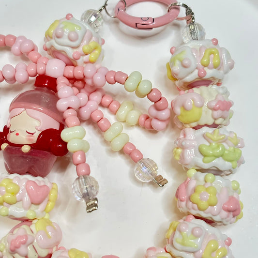 Skull Panda Phone Charm 2