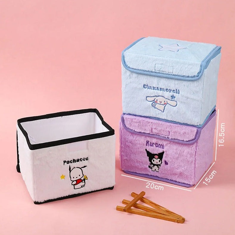 Fluffy Foldable Storage Box