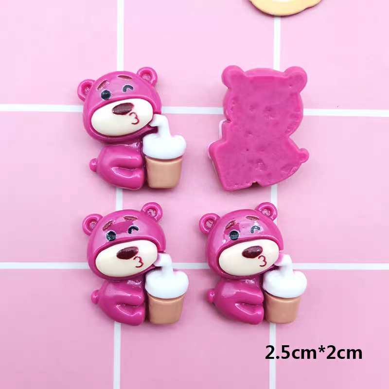 Lotso Bear DIY Charms #2