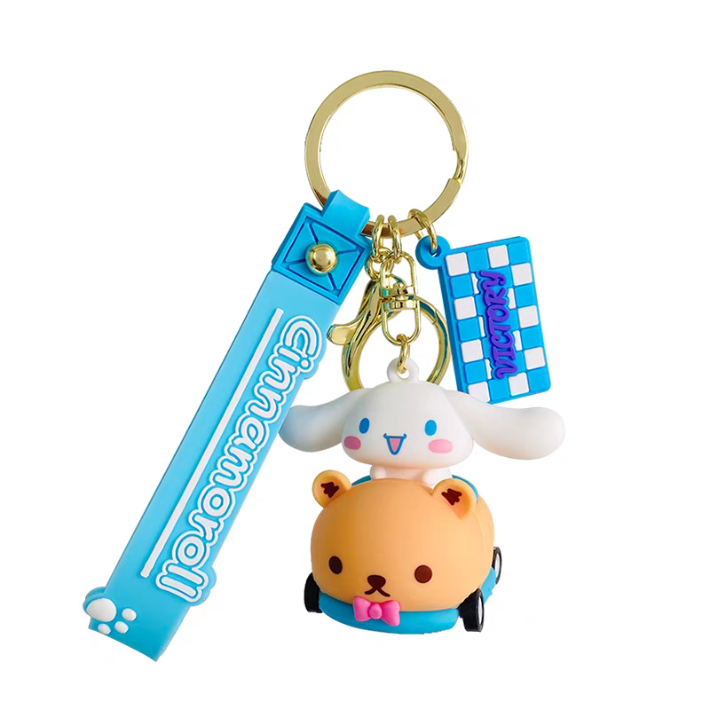 Sanrio on Wheels Keychain