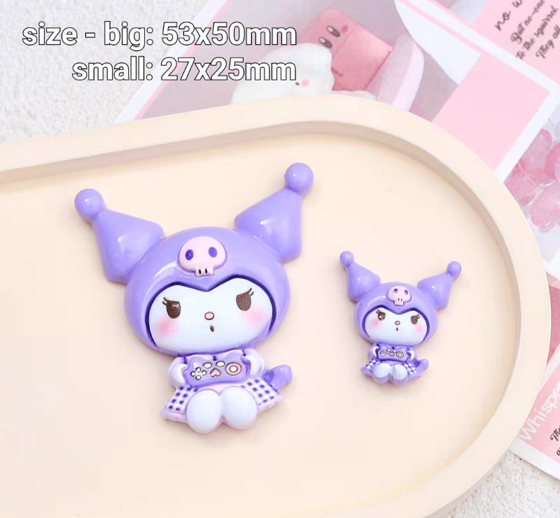 Sanrio Characters Big and Small DIY Charms