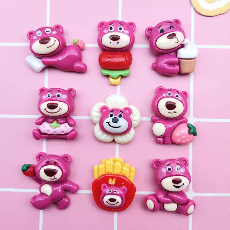 Lotso Bear DIY Charms #2