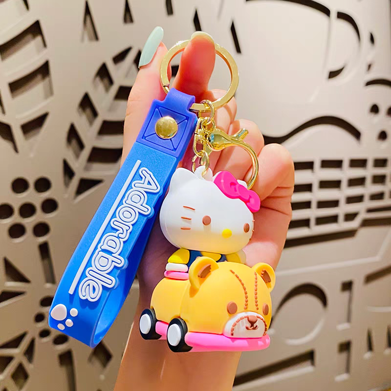 Sanrio on Wheels Keychain