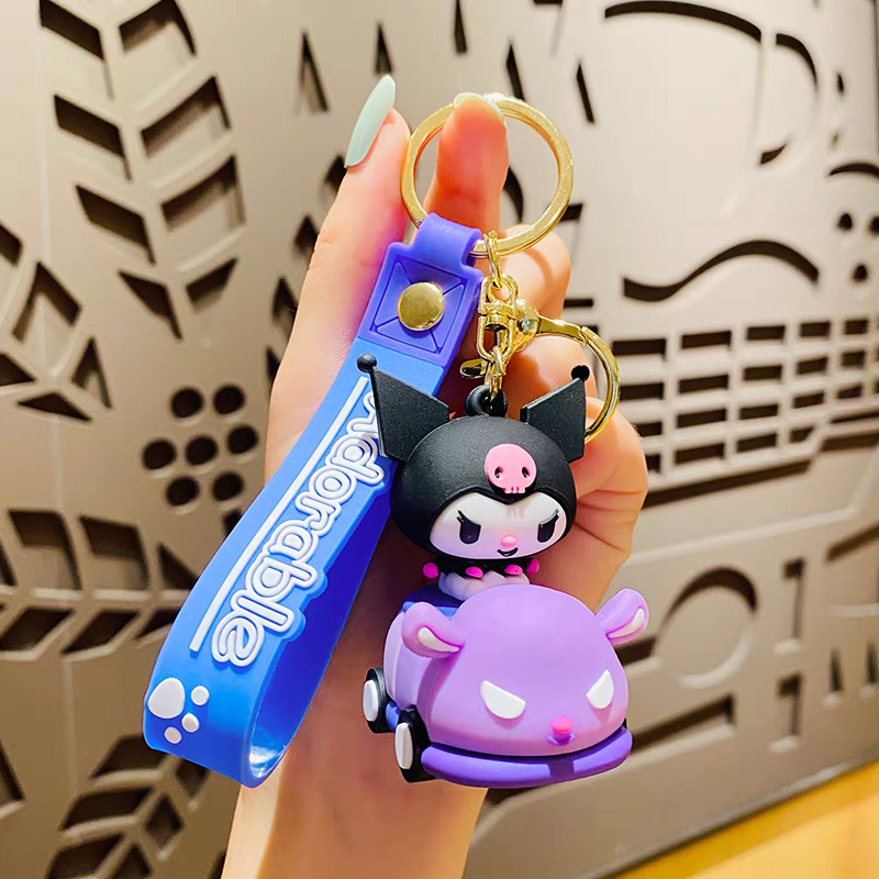 Sanrio on Wheels Keychain