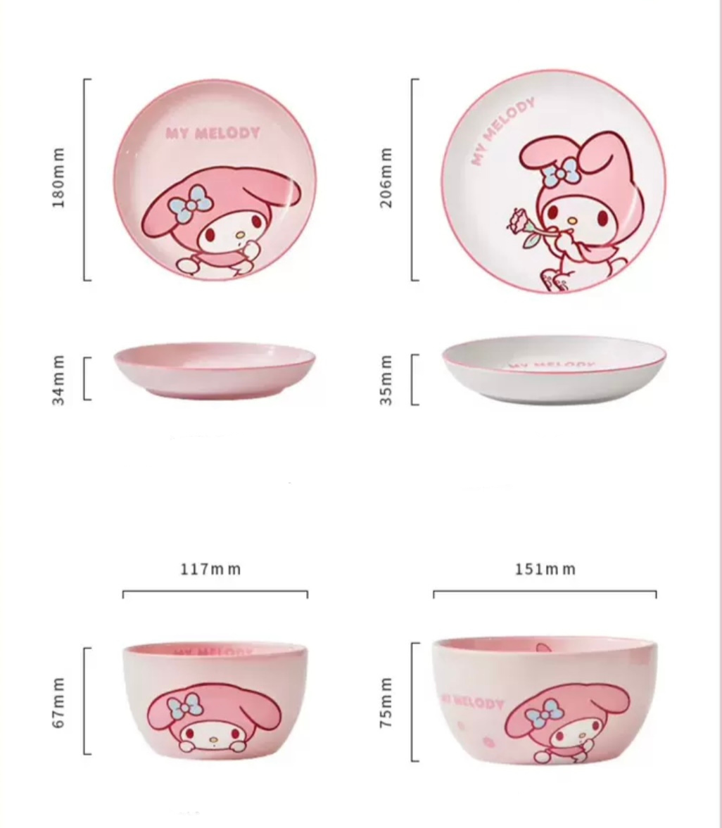 Sanrio Dining Ware Gift Set