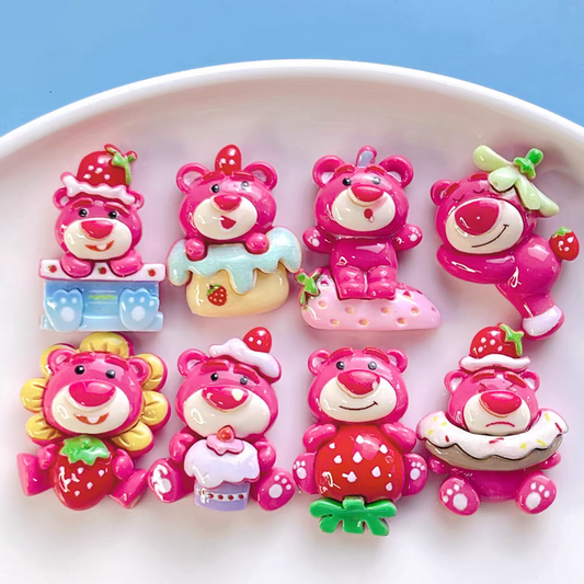 Lotso Bear DIY Charms #1