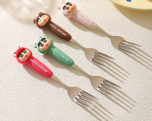 Crayon Shin-Chan Fork and Spoon