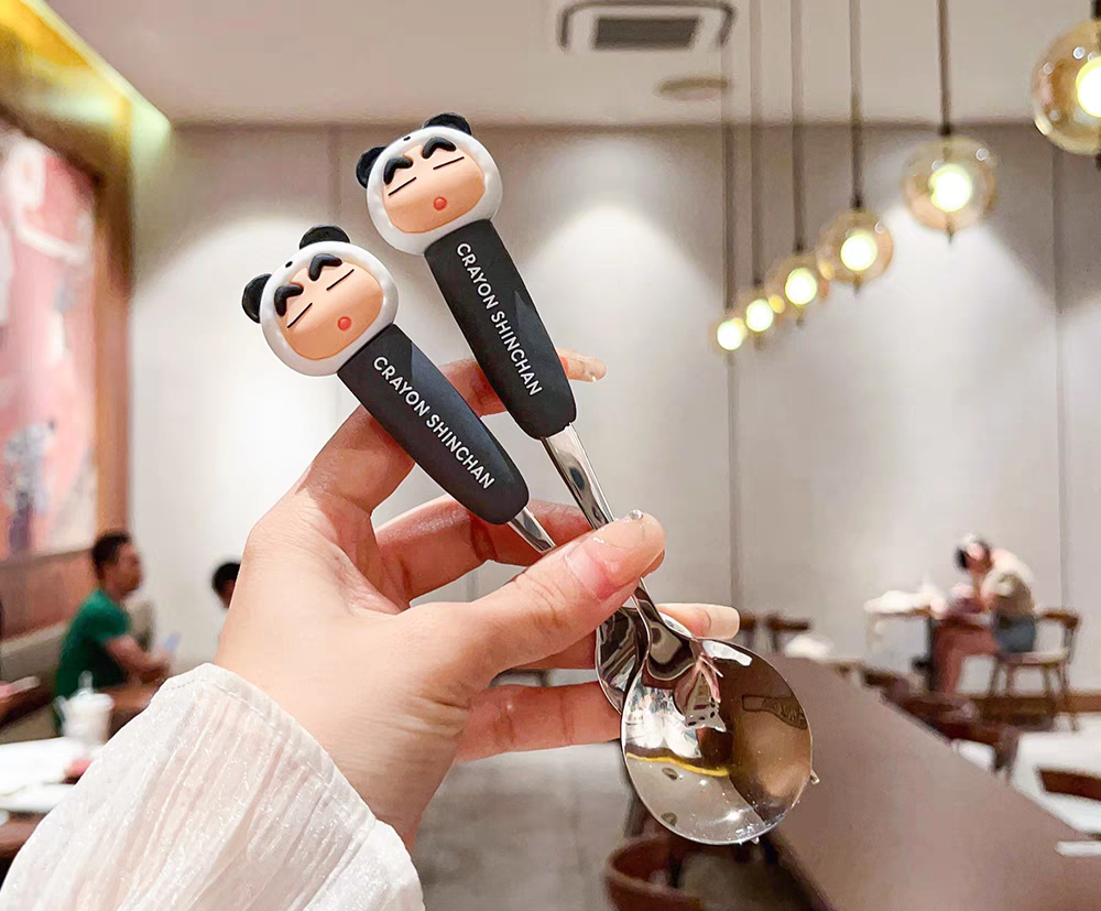 Crayon Shin-Chan Fork and Spoon