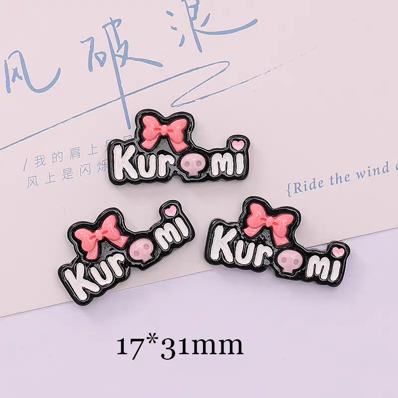 Kuromi Resin Charms (mix)