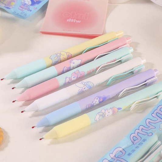 Cute Set of 6 Pens